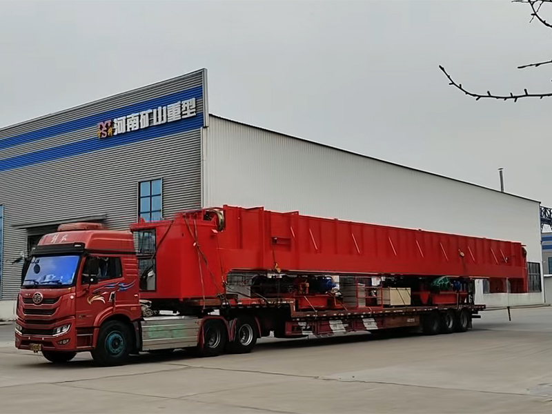 雙梁起重機 QD20t-22.5m   制作完成 裝車發出